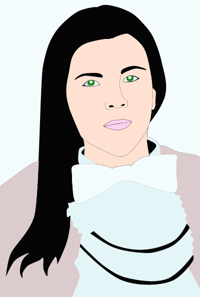 Womans Portrait 2 clipart