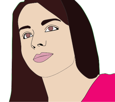 Woman's Portrait 2 clipart