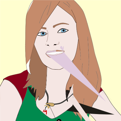 Womans Portrait clipart