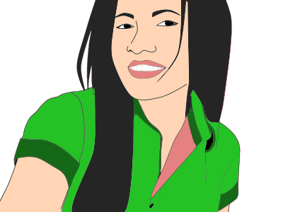 Woman's Portrait 3 clipart