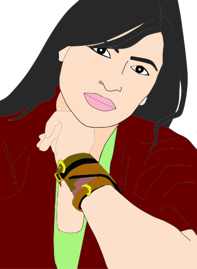 Woman's Portrait 5 clipart