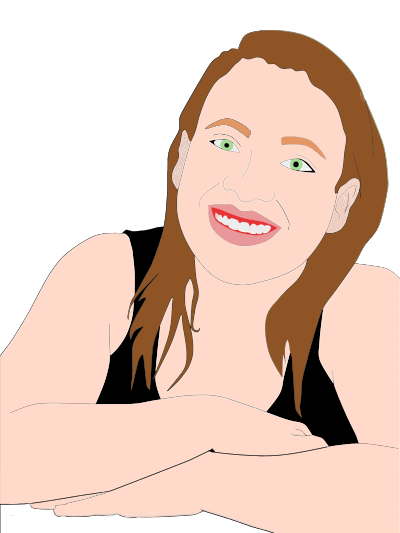 Woman's Portrait 6 clipart