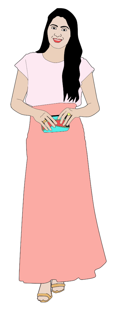 Woman's Portrait 7 clipart