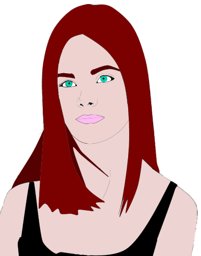 Woman's Portrait 8 clipart