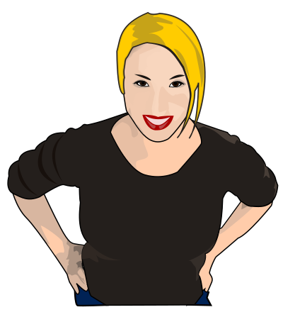 Women from above clipart