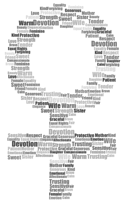 Women Grayscale clipart