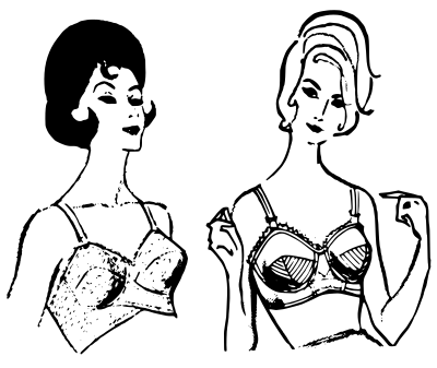 Women in Bras clipart