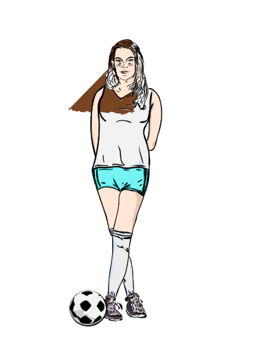 Women Soccer - Remix clipart