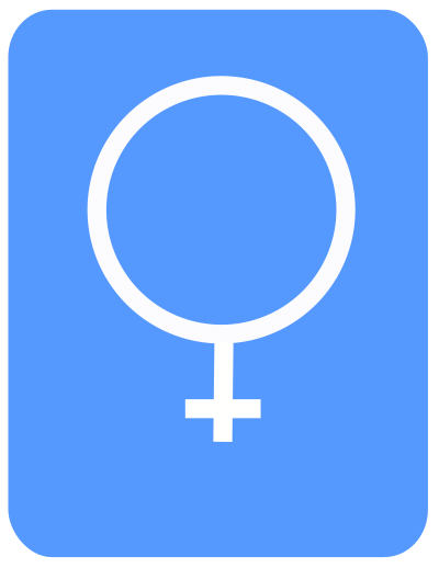 Women's toilet. clipart
