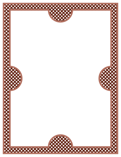 Wood and Lattice clipart