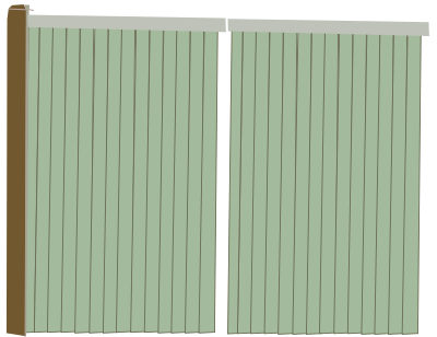 Wood Fence Facing clipart