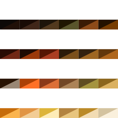 Wood grain colour chart clipart