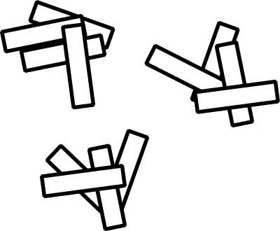 Wood scraps clipart