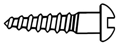 Wood Screw - Tools 002 clipart