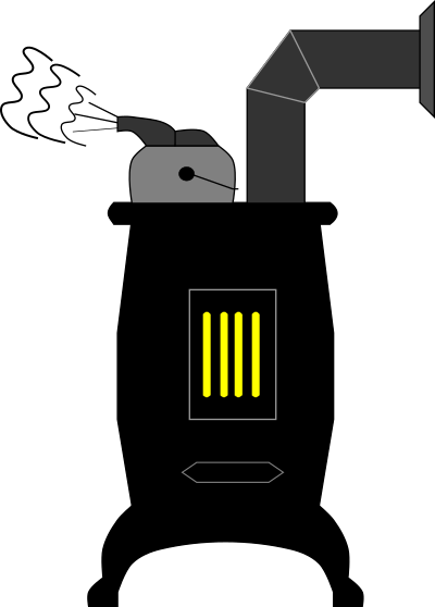 Wood Stove clipart