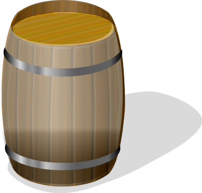 Wooden barrel petri lumm 01 clipart