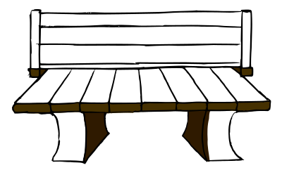 Wooden chair clipart