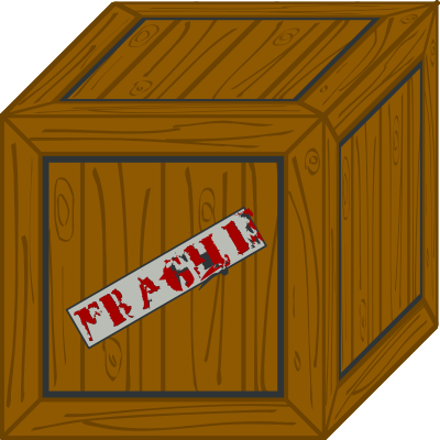Wooden crate clipart