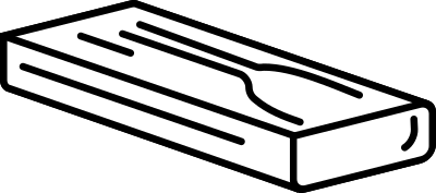Wooden plank icon clipart