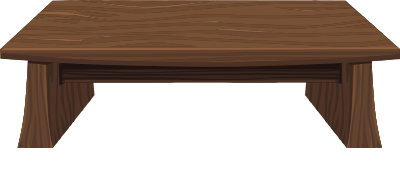 Wooden table from Glitch clipart