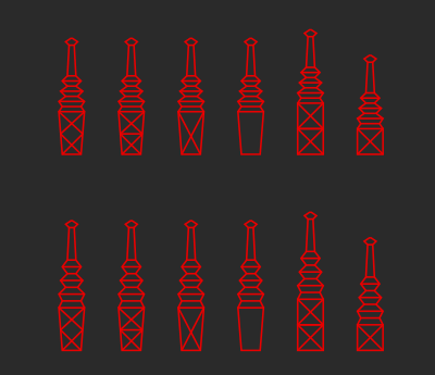 Word War Vi Tesla tower clipart