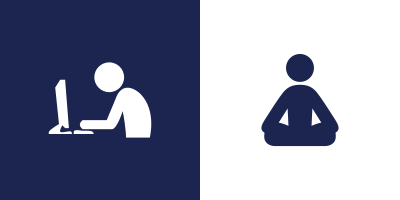 Work and Meditation clipart