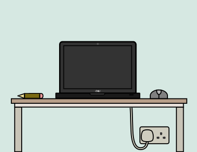 Work space clipart