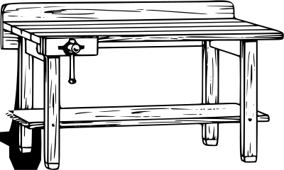 Workbench clipart