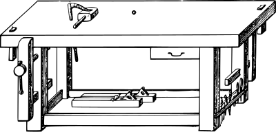Workbench clipart