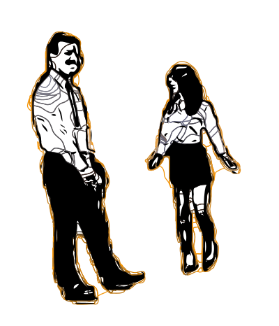 Workers Standing clipart
