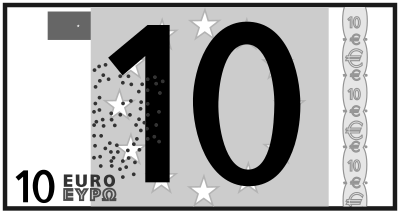 Worksheet 10 euro clipart