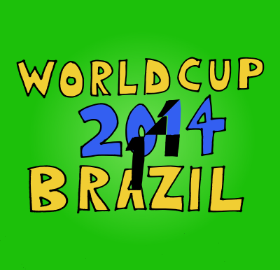 World Cup 2014 in Brazil clipart