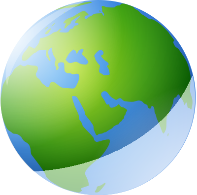 World globe clipart