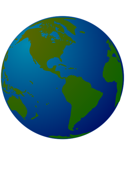 World Globe clipart
