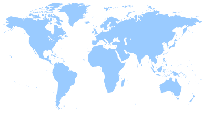World map clipart