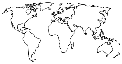 World Map clipart