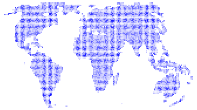 World Map Dots 2 Variation 2 clipart