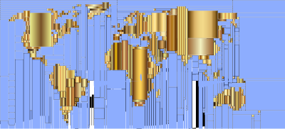 World Map Mondrian Mosaic 9 clipart
