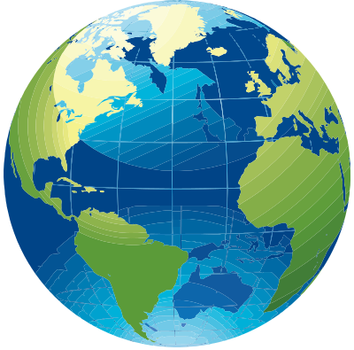World Map Vivid clipart