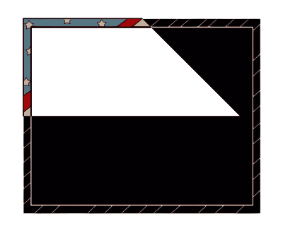 Worldlabel border americana 4x3.3 clipart