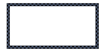 worldlabel.com border dark blue Black checkered 4x2 clipart