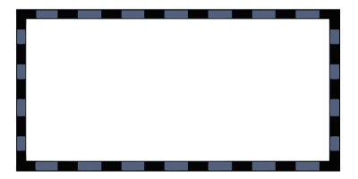 Worldlabel.com dark blue checkered 4x2 clipart