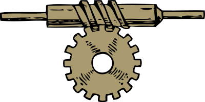 Worm gear clipart