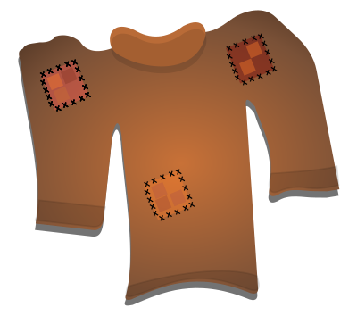 Worn Out Sweater clipart