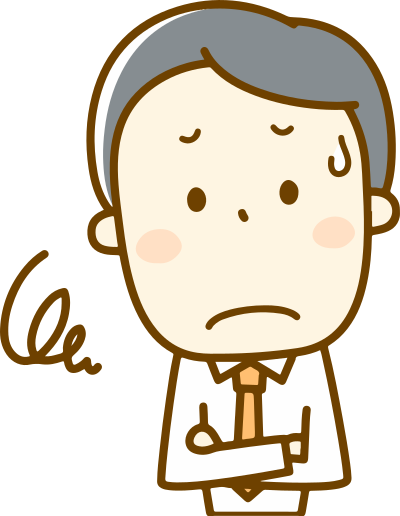 Worried Male (#1) clipart
