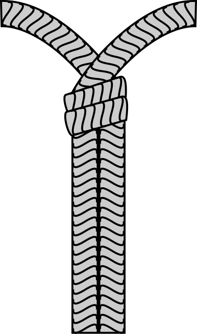 Y knot clipart