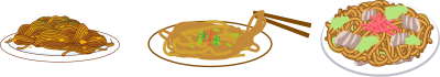 Yakisoba (Fried Noodles) clipart