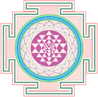 Yantra Mandala clipart