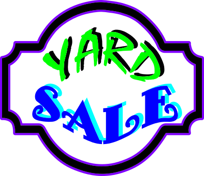 Yard Sale clipart