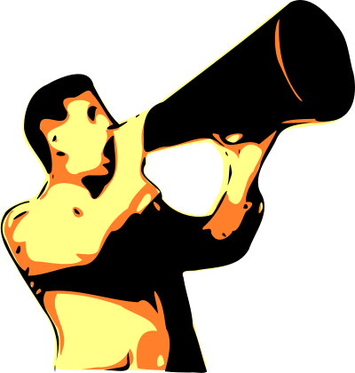 Yell Out clipart